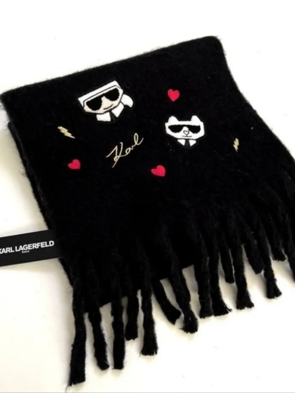 NWT!! Karl Lagerfeld Scarf And Beanie. BUNDLE OF 2 Items!
